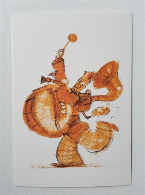 One Man Band Concept Art by Ronnie del Carmen Pixar Postcard | Other ...