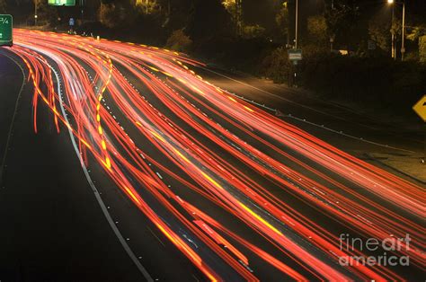 Freeway at night 12 Photograph by Micah May - Fine Art America