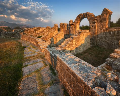 Roman Ampitheater Ruins in Salona, Split, Croatia | Anshar Images