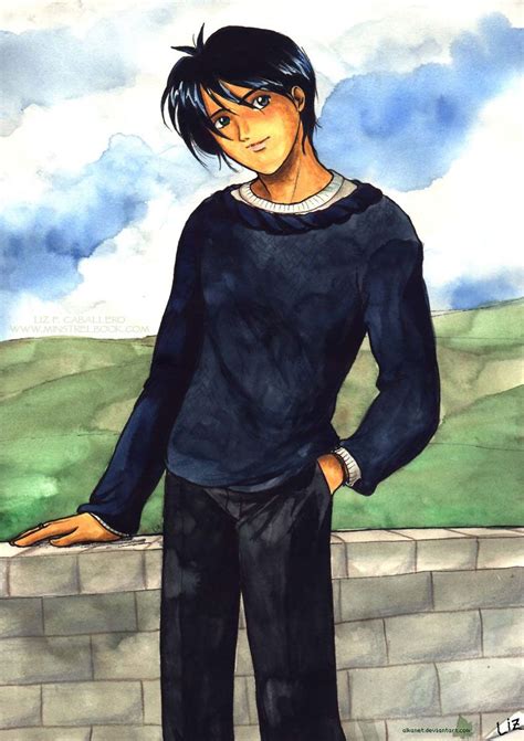 Roger Davies, captain of the Ravenclaw Quidditch Team from Harry Potter. Illustrated by Liz F ...