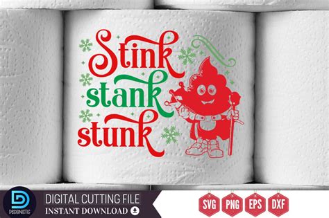 Stink stank stunk SVG - So Fontsy