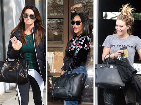 Celebs Carry Bags from Versace, Louis Vuitton and The Row While ...