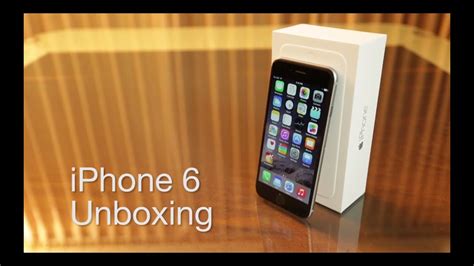 iPhone 6 Unboxing, Tour, and First Impressions - YouTube