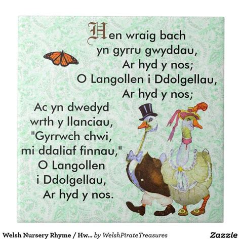 Pin on Welsh Nursery Rhymes