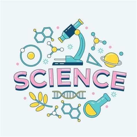 Free Vector | Science word concept | Science doodles, Science words ...