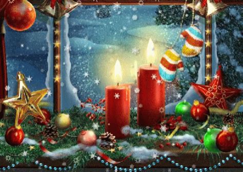 Merry Christmas GIF - Merry Christmas Candles - Discover & Share GIFs