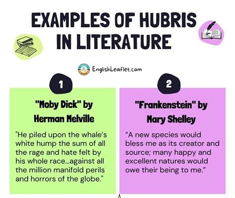 6 Examples of Hubris in Literature - EnglishLeaflet