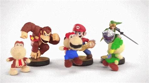 GIF of the Week: Yoshi's Wooly World Amiibo Patterns | YAYOMG!