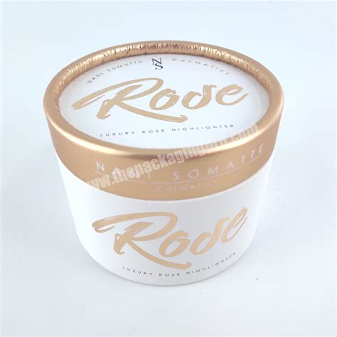 Eco-Friendly cosmetic packaging paper tubes box