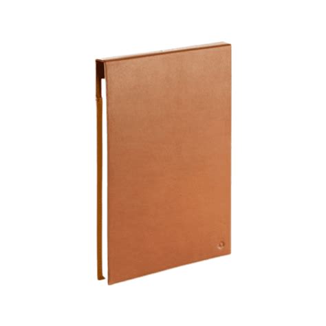 CARAN D'ACHE Beige LEATHER A5 Notebook - Style Of Zug