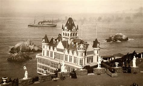 San Francisco's original iconic Cliff House restaurant was built in 1863 and afforded diners ...