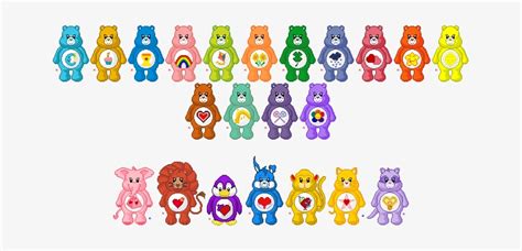 Care Bear Cousins Names With Pictures