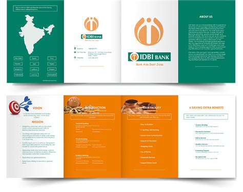 Brochure on IDBI on Behance