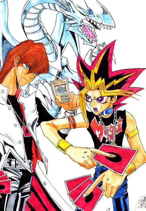 Yugi Vs Kaiba - Battle City by Meressa16 on DeviantArt