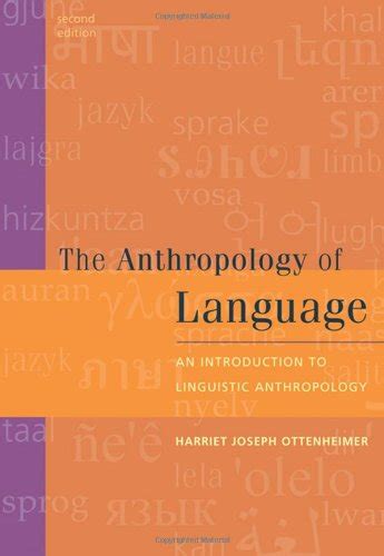 Cheapest copy of The Anthropology of Language: An Introduction to ...