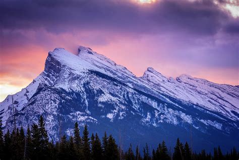 Sunrise Mount Rundle Banff National Park Photograph by Yves Gagnon ...