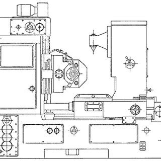 The FD250 gear hobbing machine | Download Scientific Diagram