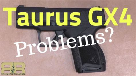 Taurus GX4 Problems? - With Sig P365 and Taurus G3c - YouTube