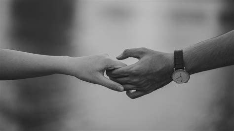 Free photo: Monochrome Photo of Couple Holding Hands - Arm, Black and ...