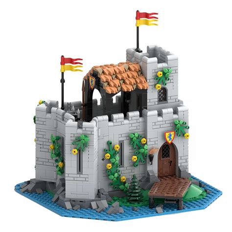 MOC-128617 Lion Castle Outpost | Medievalbrick.com