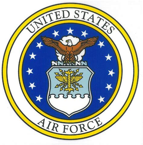 U.S Air Force Seal 4x4" Decal – Military Republic