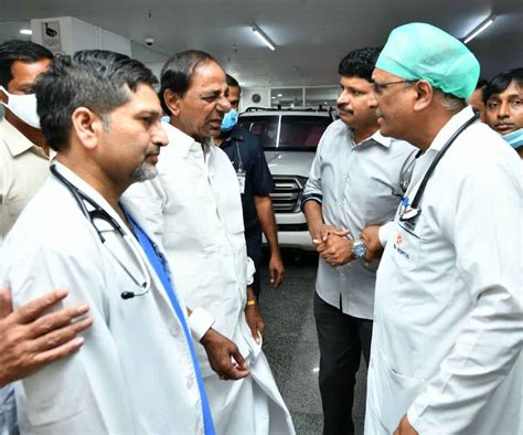 Photos: CM KCR unwell, visits Yashoda Hospital in Hyderabad