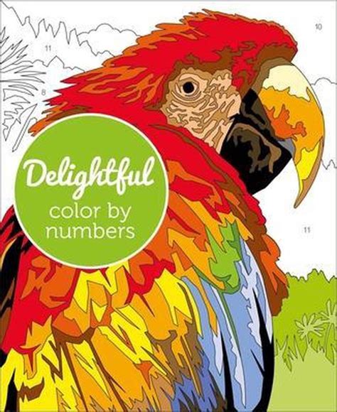 Sirius Color by Numbers Collection- Delightful Color by Numbers, David Woodroffe |... | bol.com