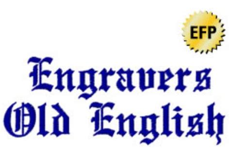 Engravers Old English Embroidery Font | Classification embroidery fonts ...