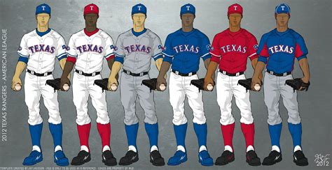 Texas Rangers 2012 Uniforms | Uniforms to be worn for the 20… | Flickr