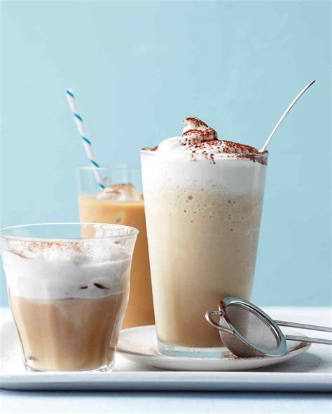 Iced Cappuccino Recipe | Martha Stewart