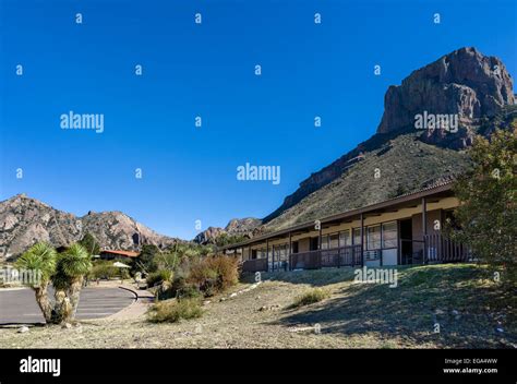 Chisos Mountains Lodge, Chisos Basin, Big Bend National Park, Texas, USA Stock Photo - Alamy