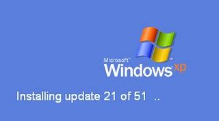 Installing update 21 of 51 - Microsoft Windows XP | This is … | Flickr