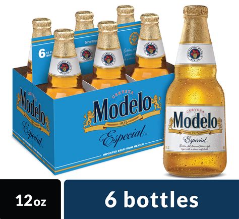 Modelo Especial Mexican Import Beer, 6 pk 12 fl oz Bottles, 4.4% ABV ...