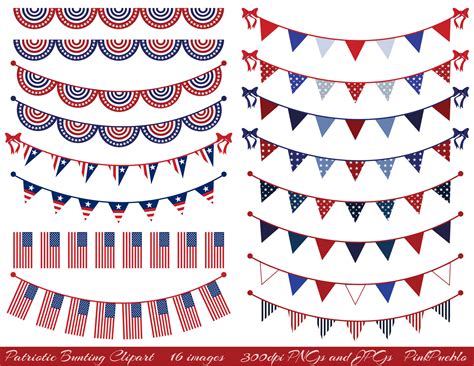 Free Patriotic Bunting Cliparts, Download Free Patriotic Bunting Cliparts png images, Free ...