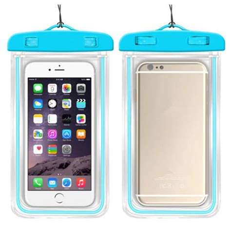 Underwater Luminous Waterproof Phone Pouch Bag Case Cover For Iphone For Samsung Cell Phone ...