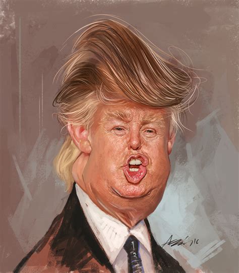 Caricature: Donald Trump :: Behance