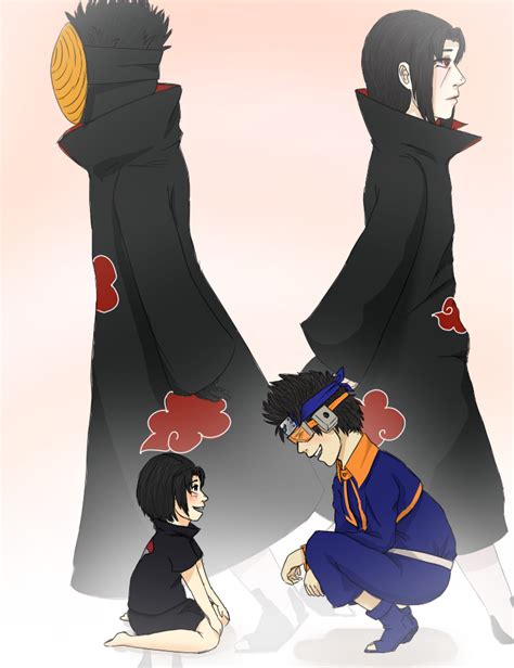 Obito and Itachi by happykitteh on DeviantArt