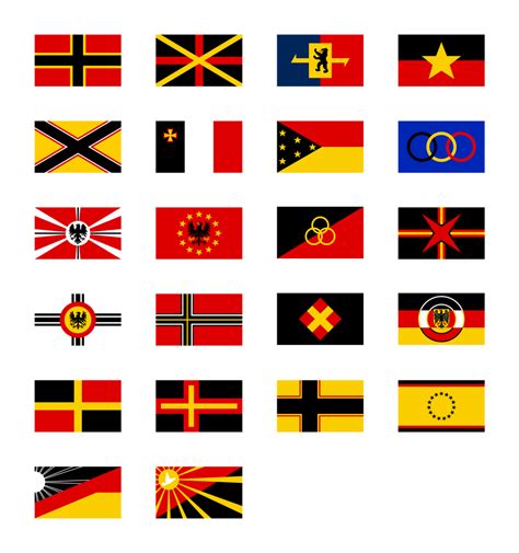 German Flag Proposals 1948 by Kristo1594 on DeviantArt