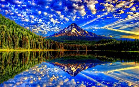 HD Amazing Earth Reflection Wallpaper | Download Free - 63140