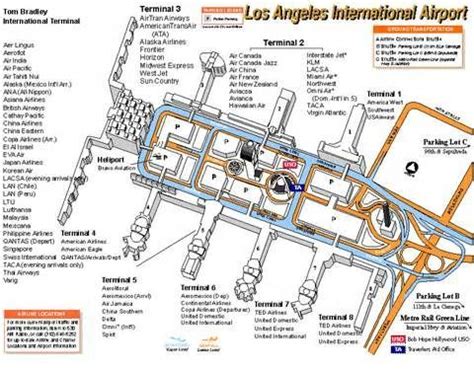 terminal map of LAX airport | Airport map, Alaska airlines, Airport