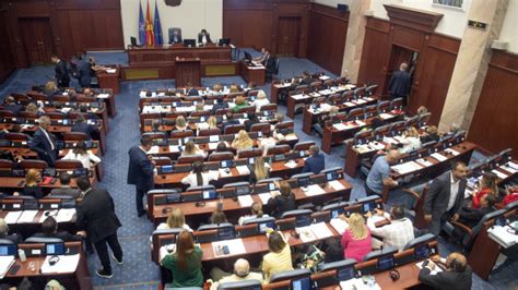 The constituent assembly of the new parliament in North Macedonia has begun