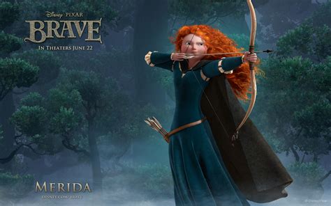 Brave Merida Wallpaper - Disney Pixar Brave Wallpaper (33348739) - Fanpop