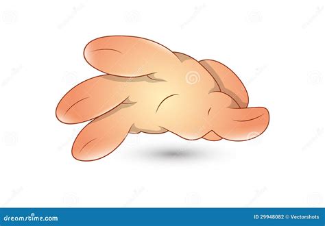 Cartoon Hand - Grabbing - Vector Illustration Stock Photography - Image ...