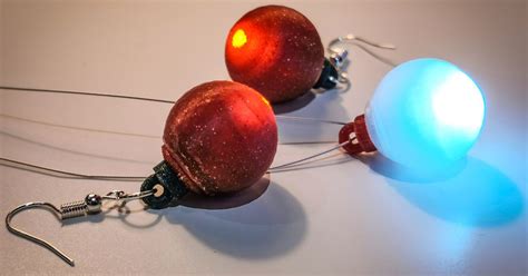 Christmas Balls LED Earrings - Pendant by Stefan Heer | Download free ...