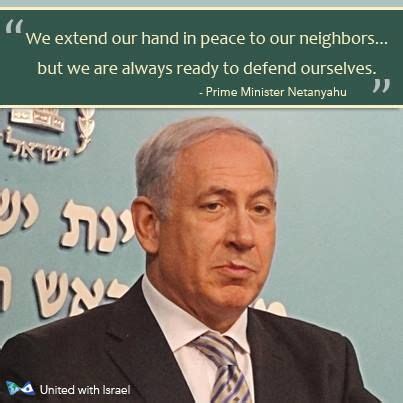 Benjamin Netanyahu quote (I so respect this man. May God bless you, Sir. I stand with Israel ...