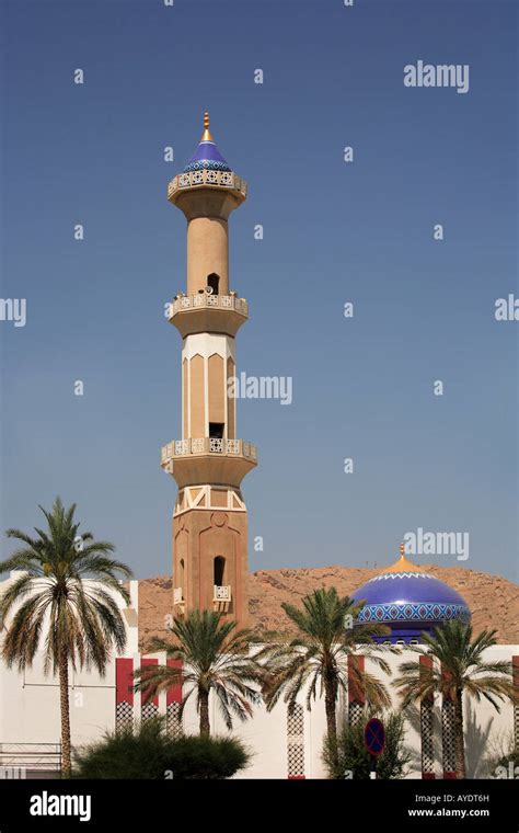 Oman Muscat Ruwi mosque Stock Photo - Alamy