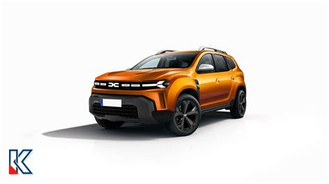 2024 Dacia Duster Rendered With Bigster Concept Design Influences ...