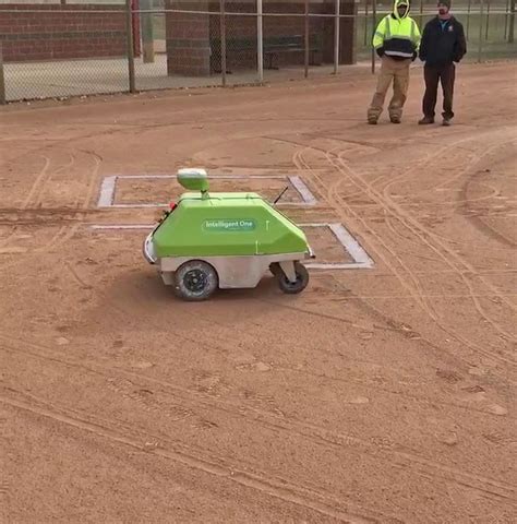 Turf Tank Is a Robot That Automatically Marks The Lines On Sports Fields