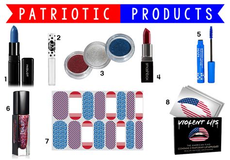 Patriotic Beauty Products For The Fourth of July