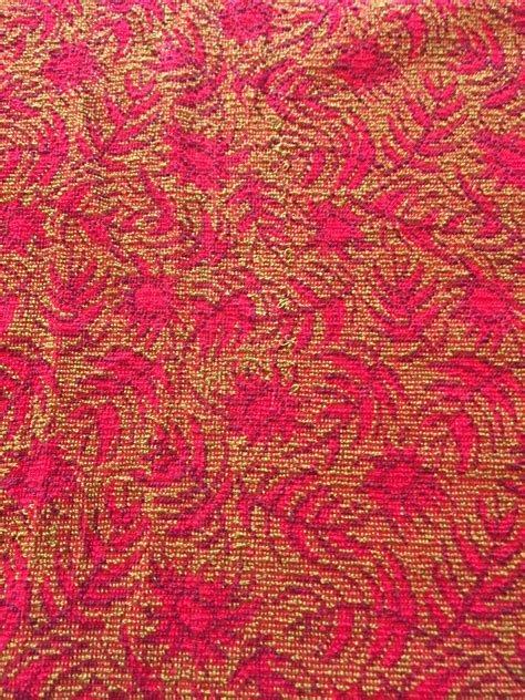 Stunning piece of original 'Moquette Bouclee' textile/fabric for upholstery by StitchinVintage ...